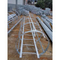 Hot DIP Galvanized Steel Stairway Cat Ladder Cage Ladder